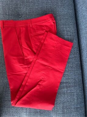 Ralph Lauren Red Dress Pants - Classic Tailored Fit